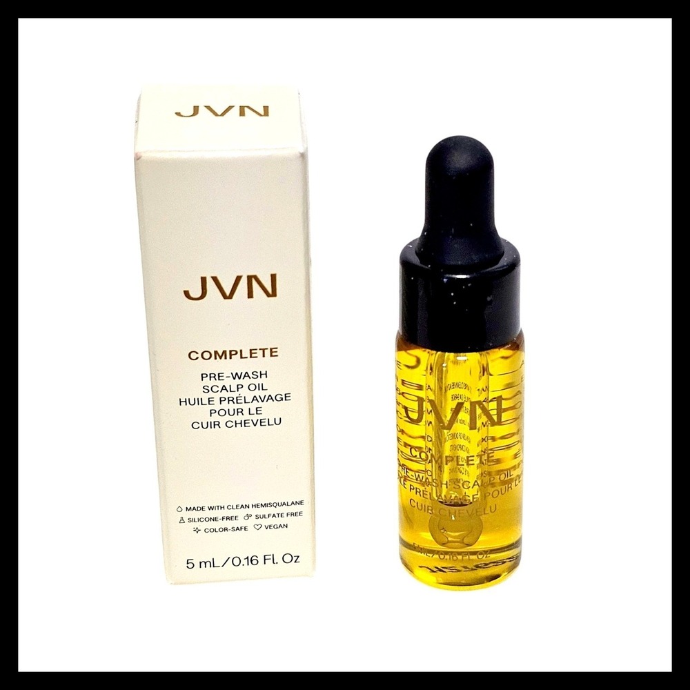 JVN Complete Pre wash Scalp Oil 0.17 FL. OZ. / 5mL Mini Travel Size Free Ship‎